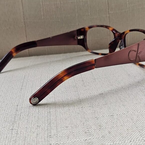 Calvin Klein Women Glasses/Sunglasses Frame Brown CK1057S 58[]15 124 Eyeglasses - Picture 6 of 11